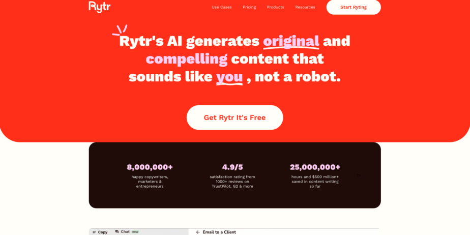 Rytr: Crea Contenuti in Ogni Lingua